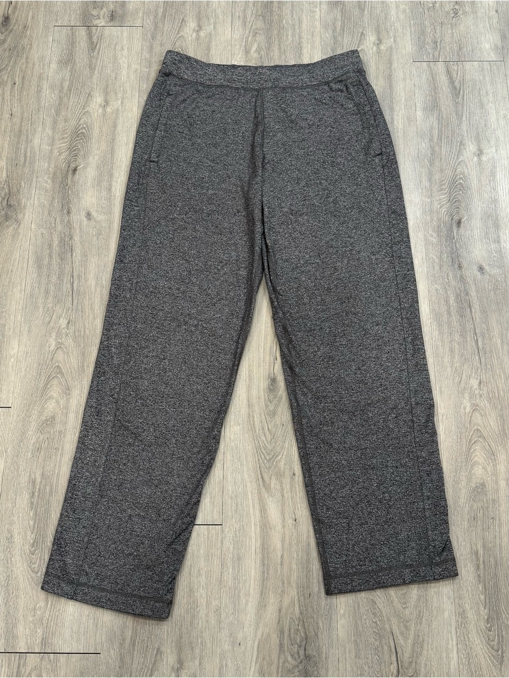Lululemon Men's Dark Charcoal Heather Grey Athletic Lounge Jogger Sweatpants